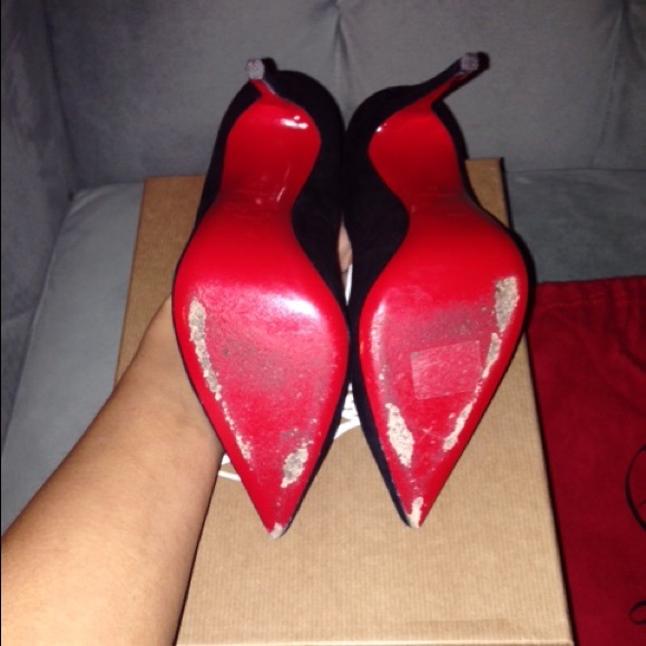 Christian Louboutin Black suede So Kate size 36 - Picture 3 of 4