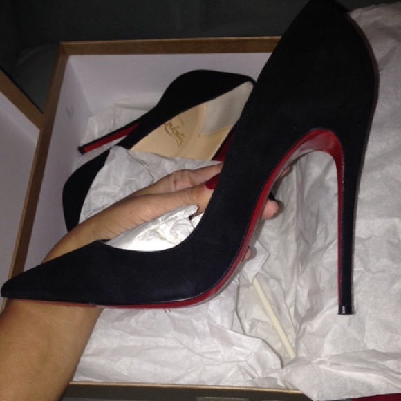 Christian Louboutin Black suede So Kate size 36 - Picture 4 of 4