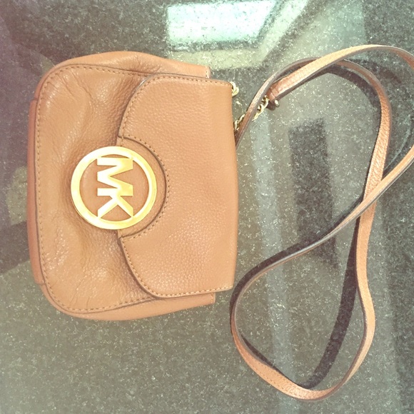 Camel colored MK bag
