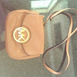 Camel colored MK bag