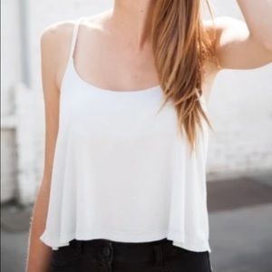 Brandy Melville White Alecia Tank