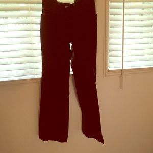 Maternity black work pants