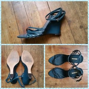 Max Studio ankle strap heels