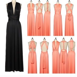 That Glam Girl Boutique Dresses - Black multiway maxi dress That Glam Girl Boutique Dresses - Black multiway maxi dress