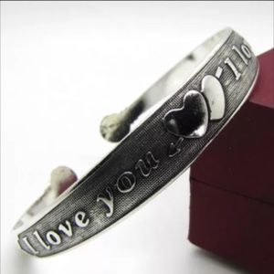 "Loving" bangle cuff bracelet