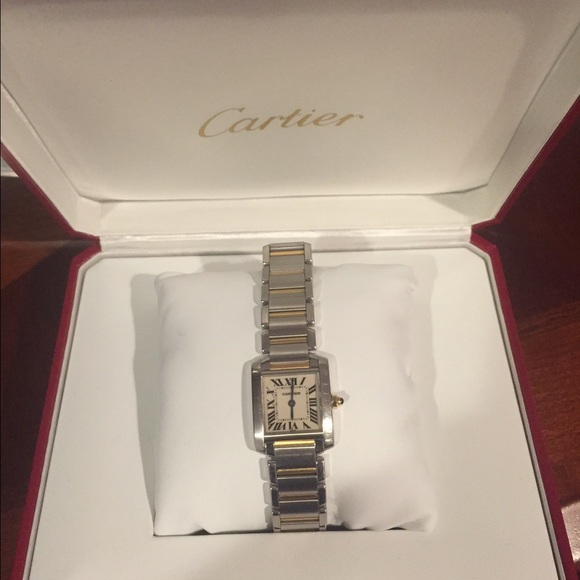 Cartier tank women's watch
