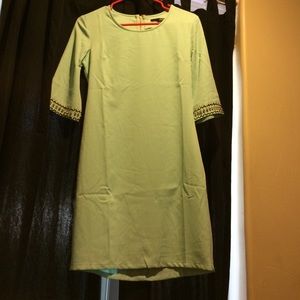 Lulu's turquoise dress