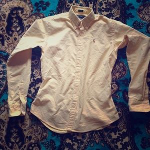 Yellow Polo slim fit