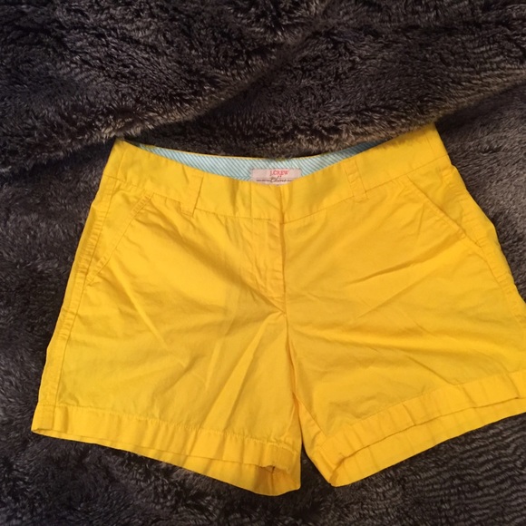 🎀Bundled🎀 JCrew 3" Chino Shorts in Yellow - Picture 4 of 4