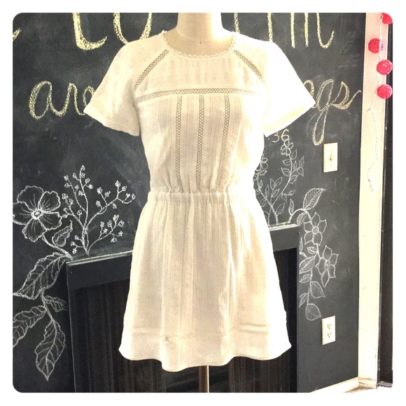 Madewell white summer dress