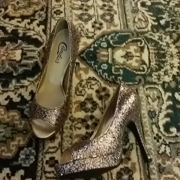Candies glitter heels