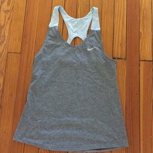 Nike workout racer back tank