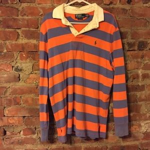 Polo boyfriend fit Rugby longsleeve shirt