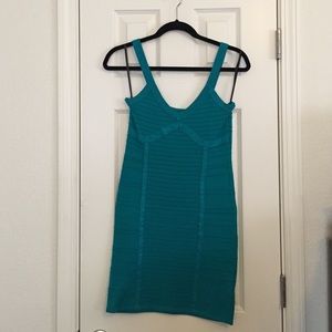 Bebe Aqua bandage dress