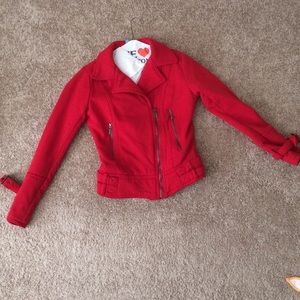 New Red jacket size M
