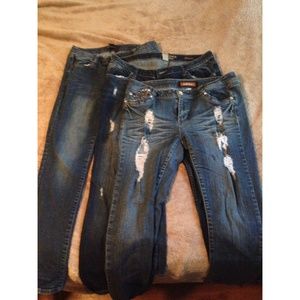 Bundle deal 🔥3 pairs of jeans and maxi dress