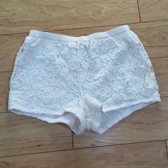 Forever 21 lace shorts.
