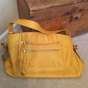 Spring time🐥small Ruth sachel yellow leather