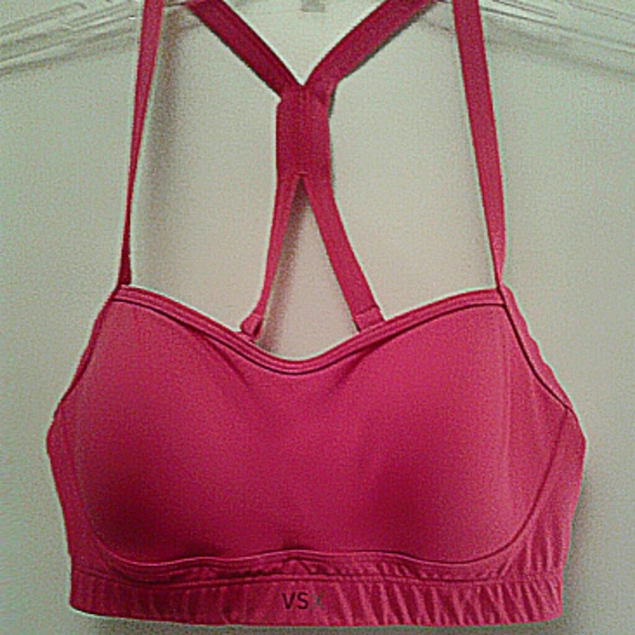 Vs very sexy pink sports bra. Size large