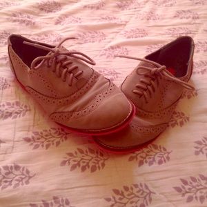 London Rebel two tone oxfords