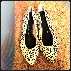 Leopard print gap flats