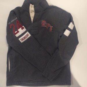 Men's Rensselaer (RPI) 1/2 Buttoned Sweatshirt
