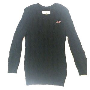 Hollister Knitted Sweater (Navy)