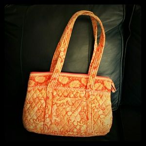 Vera Bradley melon medium tote