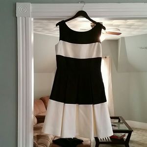 Black and white Kate Spade dress