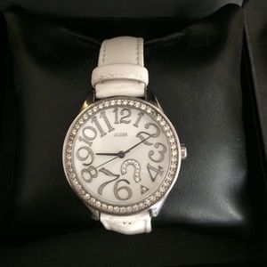White guess watch