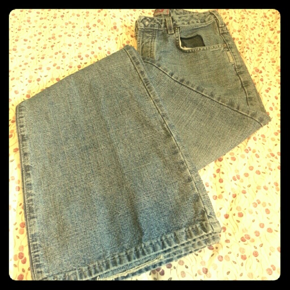 Old school Silver's! Extra flare and button fly