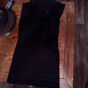 Sold Black dress with a hint of sparkles