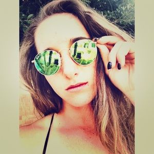 ❤️make me an offer❤️ round sunglasses