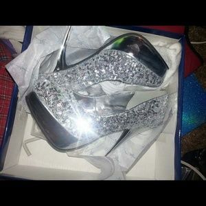 Sparkly heels
