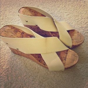 Summer sandal wedge
