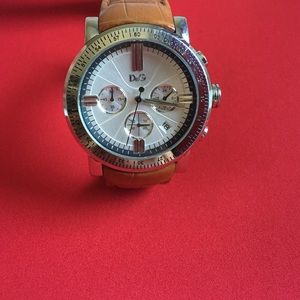 D&G leather MEN's Watch
