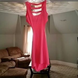 H&M coral  club dress