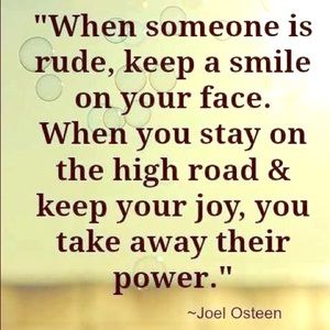 Kindness and good quality items.