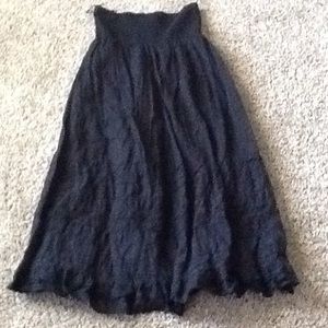 Black sun dress