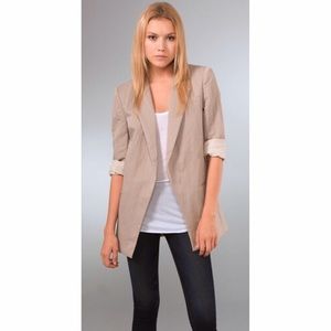 H&M Beige Boyfriend Blazer