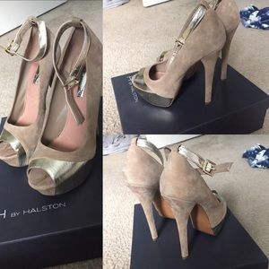 Taupe heels
