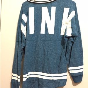 Green ish Pink Sweater