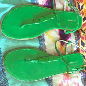 Old Navy Green Sandals