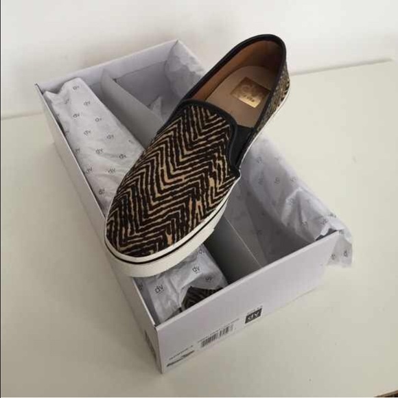 Dolce Vita "Gordie" Tribal Calf Hair Slip Ons