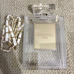 Acrylic Clear Fashion Clutch