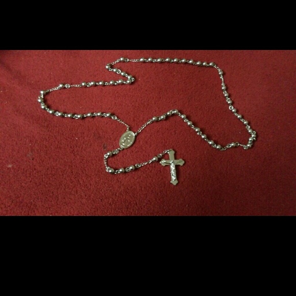 FLASH SALE**Beautiful Stainless steel Rosary - Picture 1 of 4