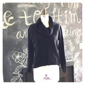 Express black cowl neck sweater