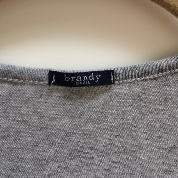 Brandy Melville Grey Button Tank - Picture 2 of 3
