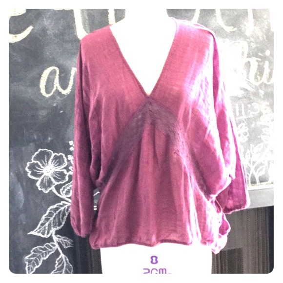 Romantic blouse from free people