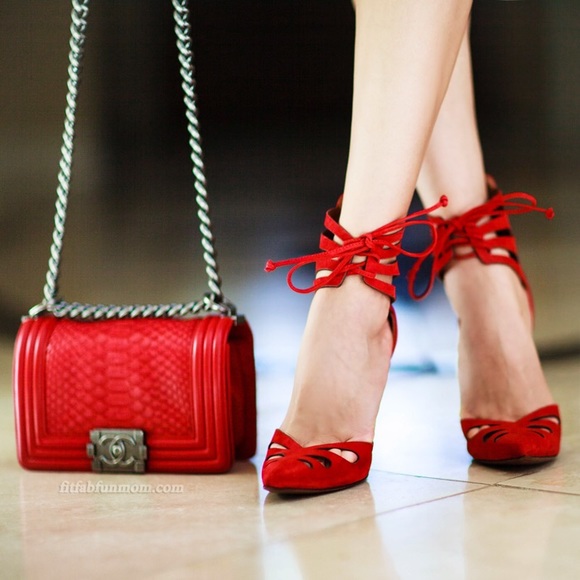 SCHUTZ NADELY red pumps - Picture 4 of 4